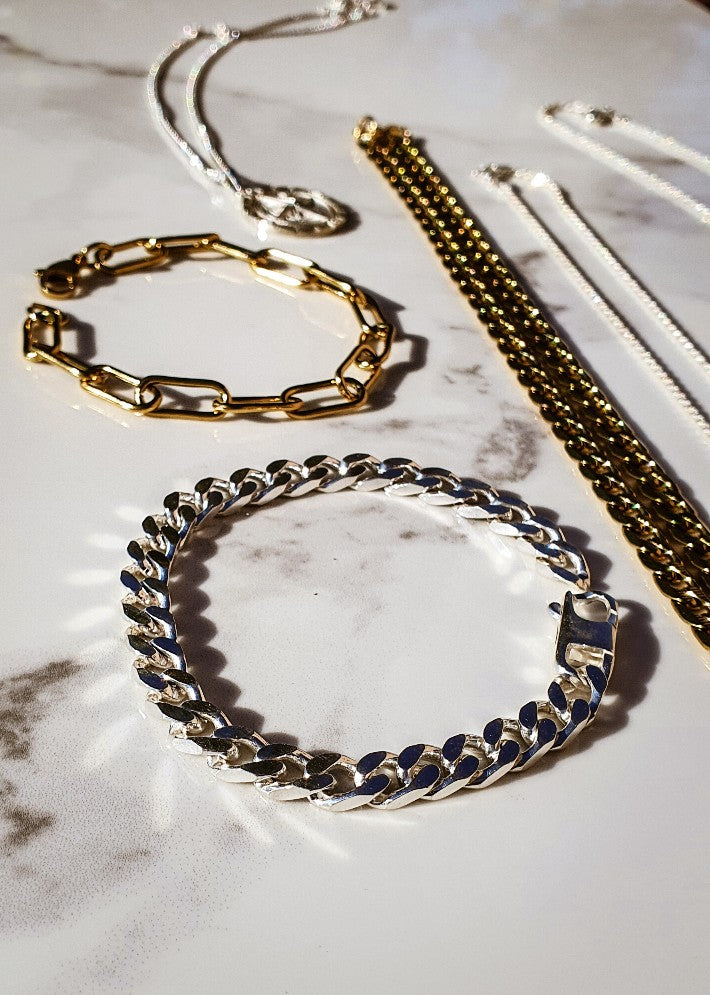 Pulsera Cubana Diamantada